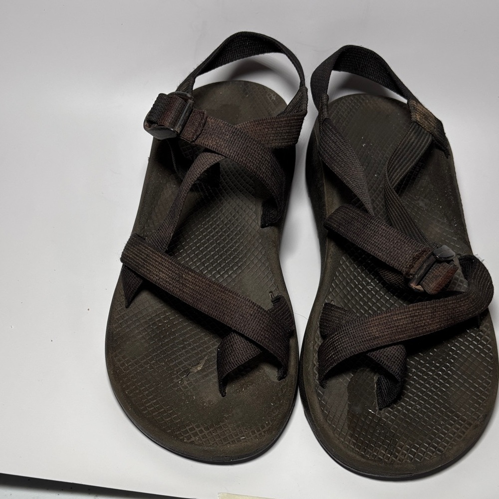 Chaco Brown Strappy Sandals